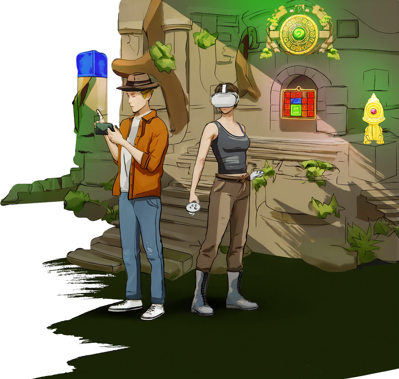 Secrets of The Lost Temple concept art 11